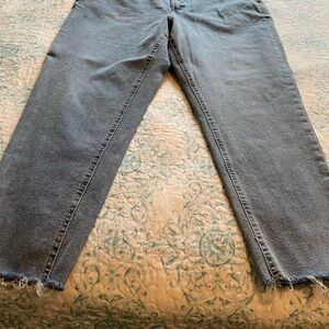 Kensie Women's Charcoal Ankle Jeans